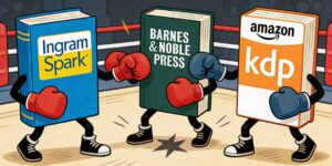 Amazon Barnes and Noble Press IngramSpark Hero image